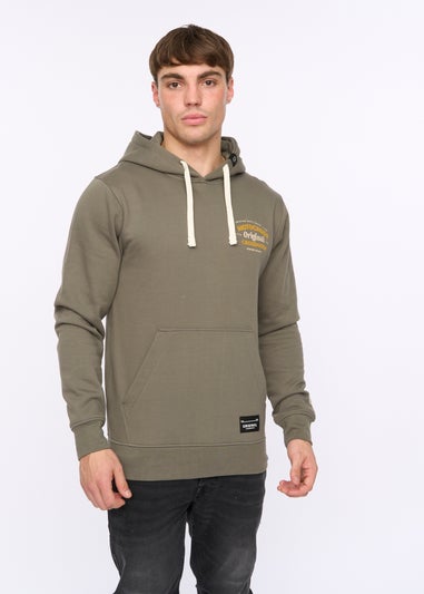 Crosshatch Olive Motocross Hoodie