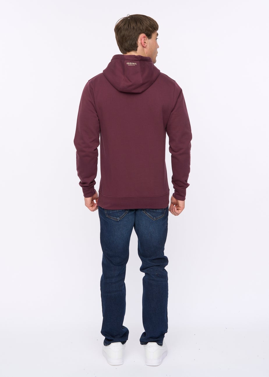 Crosshatch Wine Moules Hoodie