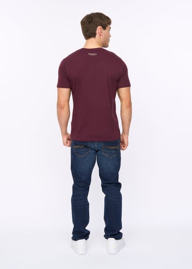 Crosshatch Raisin Motocross T-Shirt