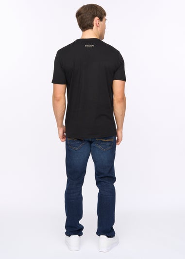 Crosshatch Black Moules T-Shirt