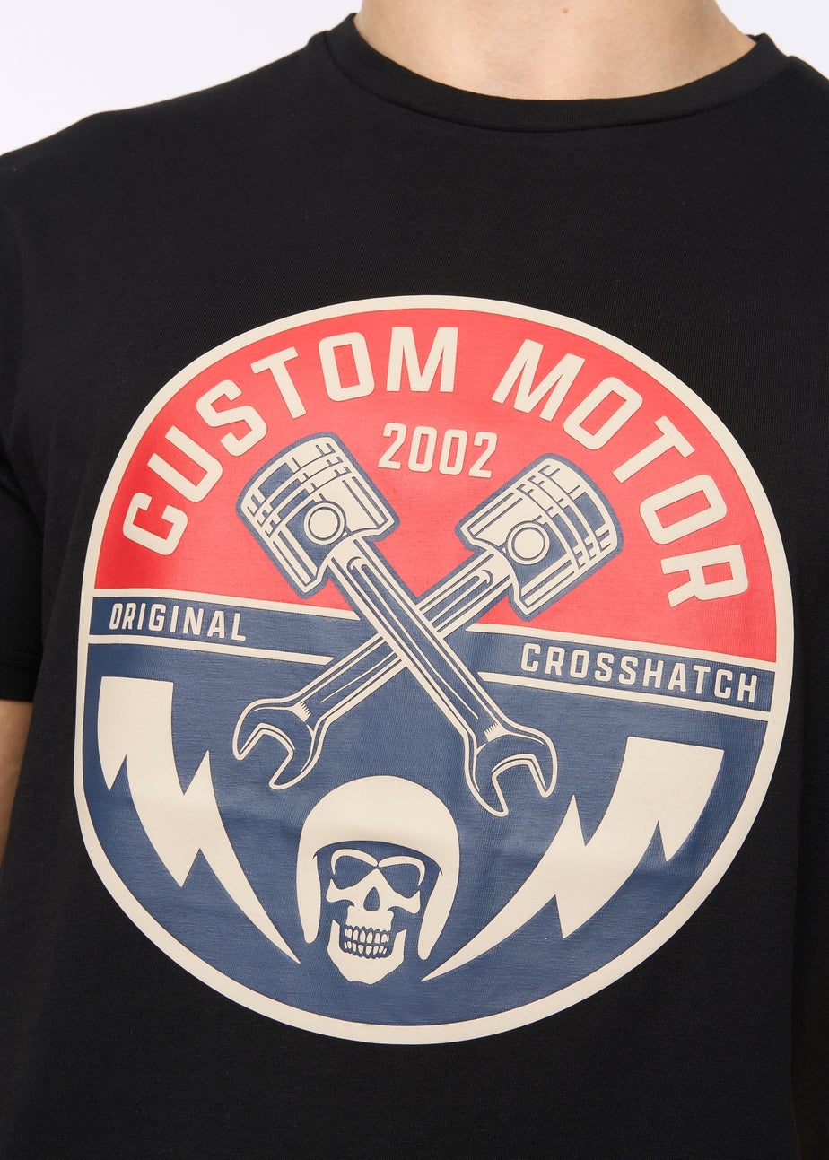 Crosshatch Black Moules T-Shirt