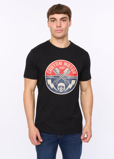 Crosshatch Black Moules T-Shirt