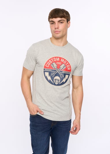 Crosshatch Grey Moules T-Shirt