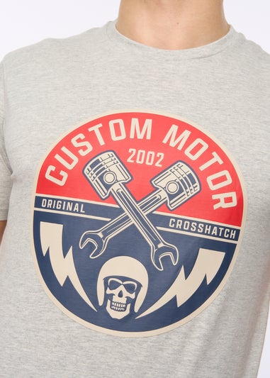 Crosshatch Grey Moules T-Shirt