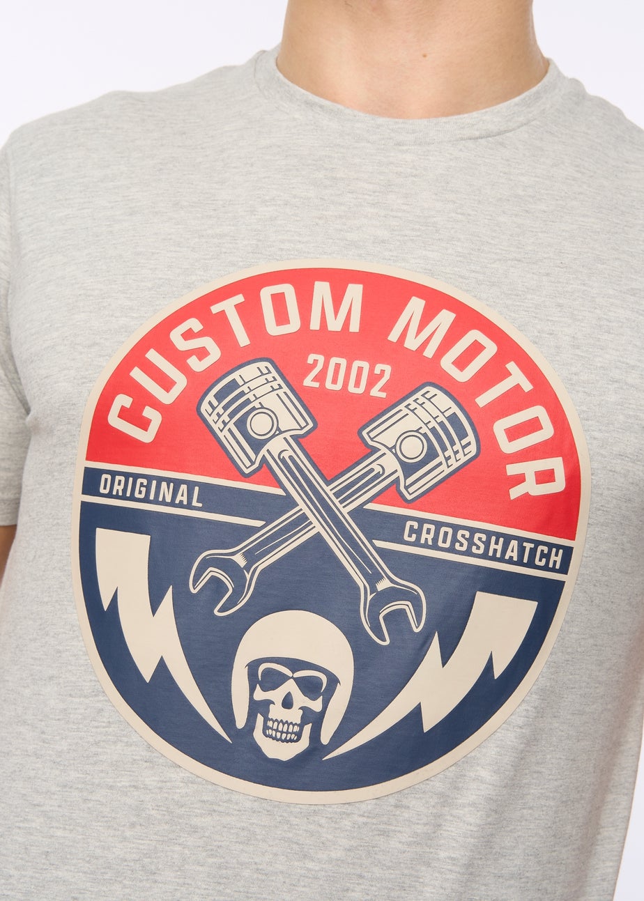 Crosshatch Grey Moules T-Shirt