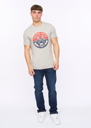 Crosshatch Grey Moules T-Shirt