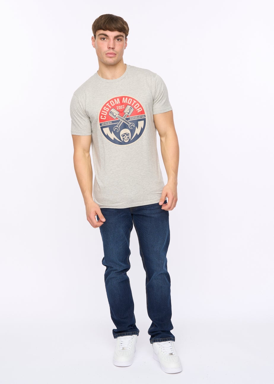 Crosshatch Grey Moules T-Shirt