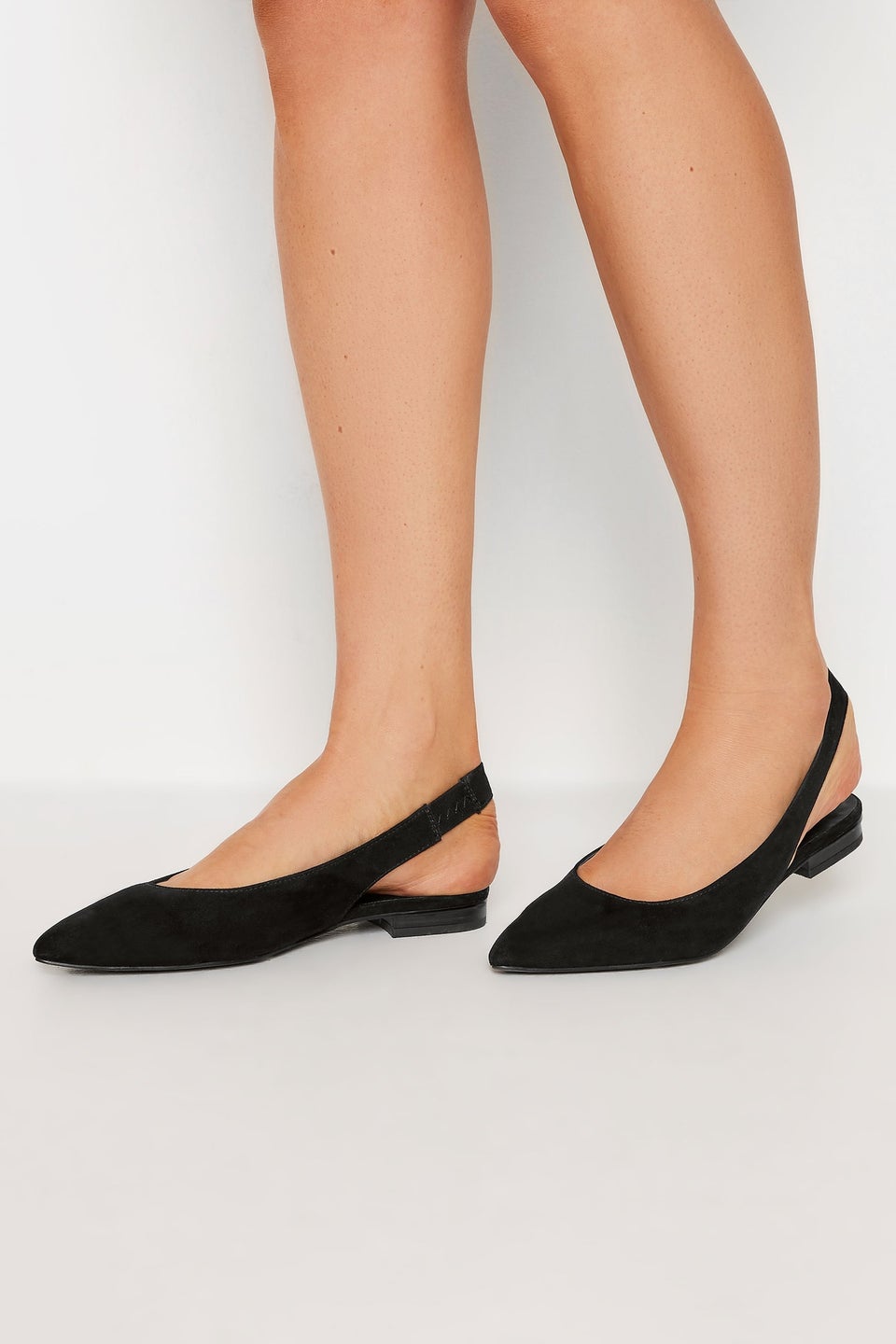 Long Tall Sally Slingback Point Pumps In Standard Fit