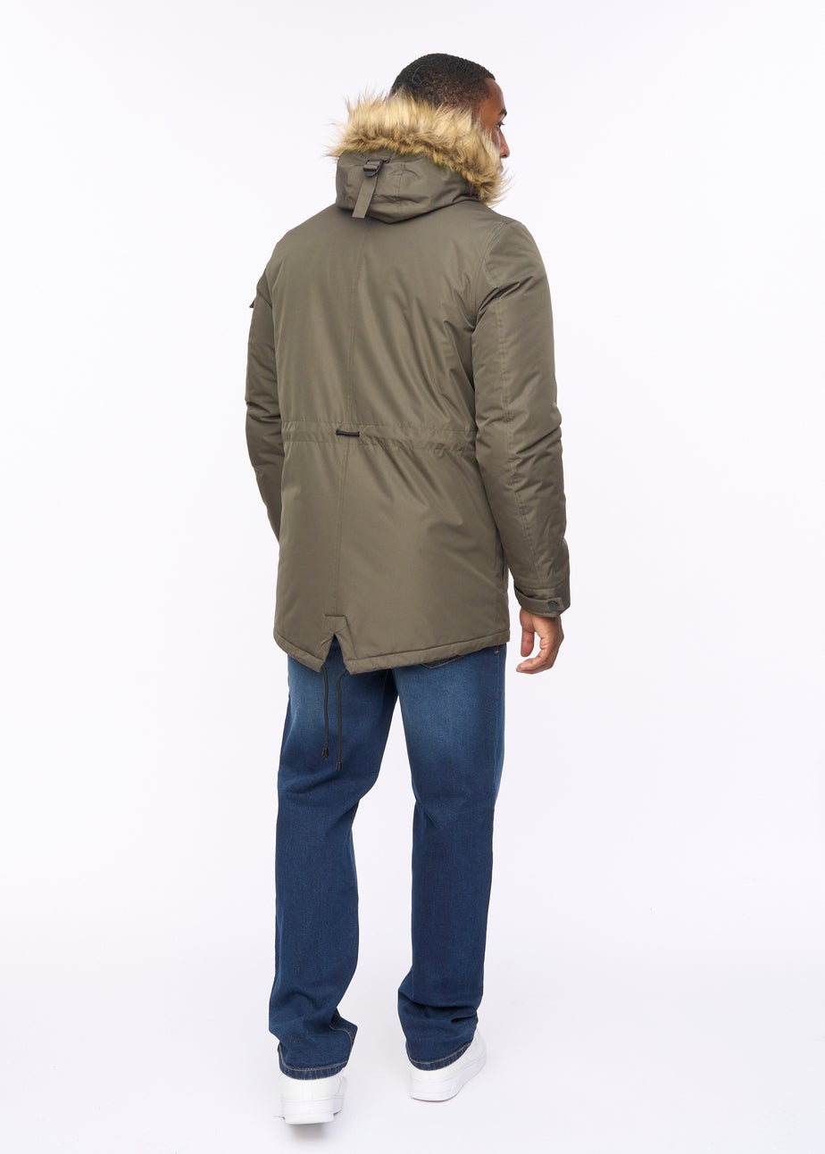 Crosshatch Olive Plentons Jacket