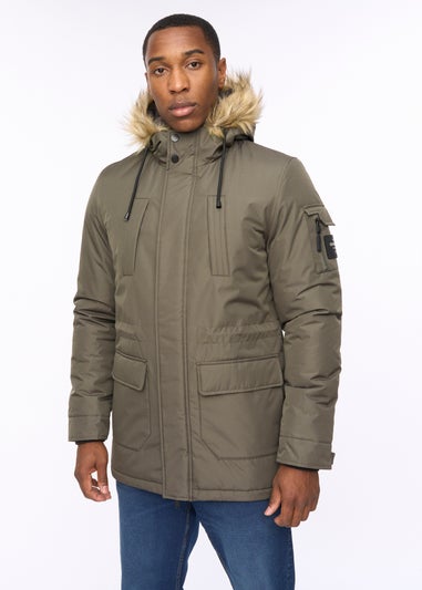 Crosshatch Olive Plentons Jacket