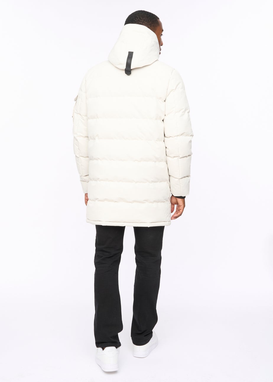 Crosshatch Putty Milwaka Long Jacket