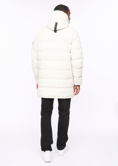 Crosshatch Putty Milwaka Long Jacket