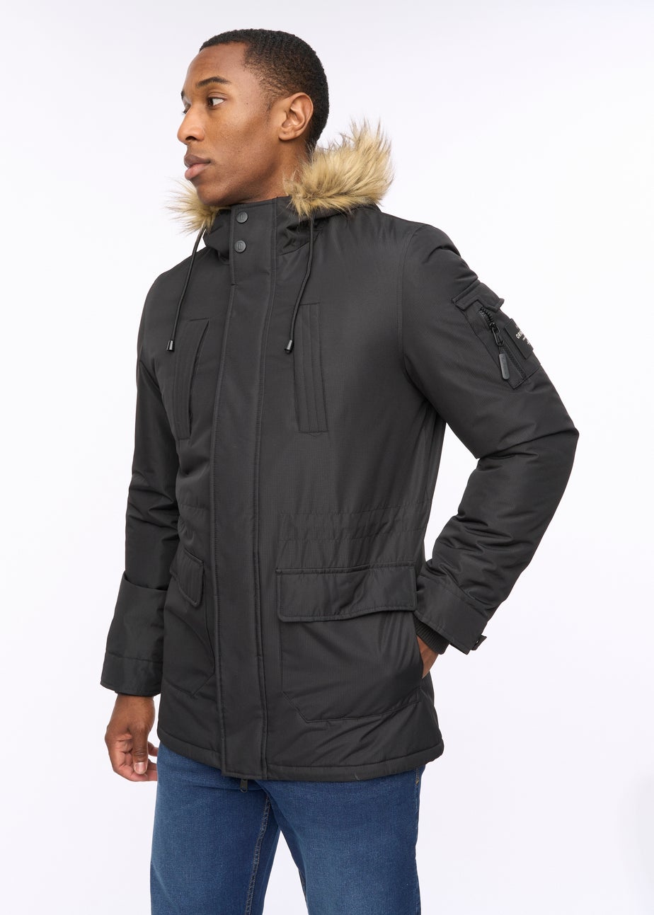 Crosshatch Black Parkmoore MVE Parka