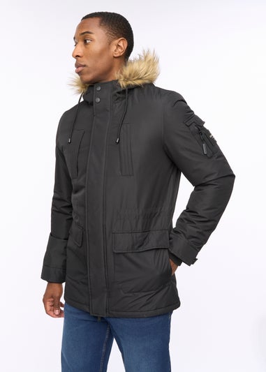 Crosshatch Black Parkmoore MVE Parka