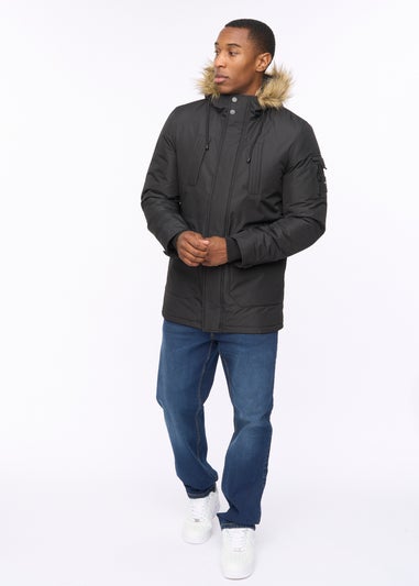 Crosshatch Black Parkmoore MVE Parka