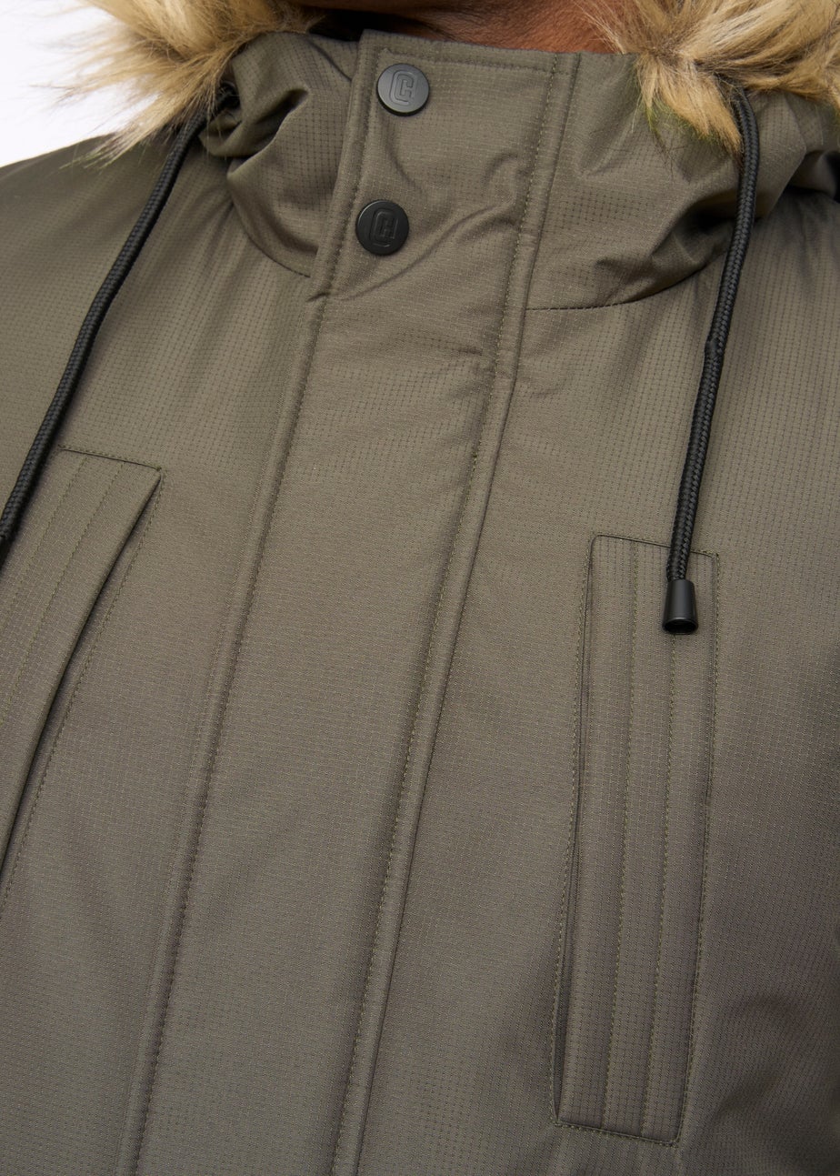 Crosshatch Dark Olive Parkmoore MVE Parka