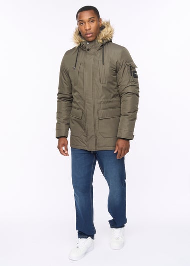 Crosshatch Dark Olive Parkmoore MVE Parka