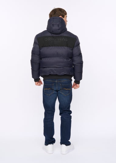 Crosshatch Navy Staylike Jacket
