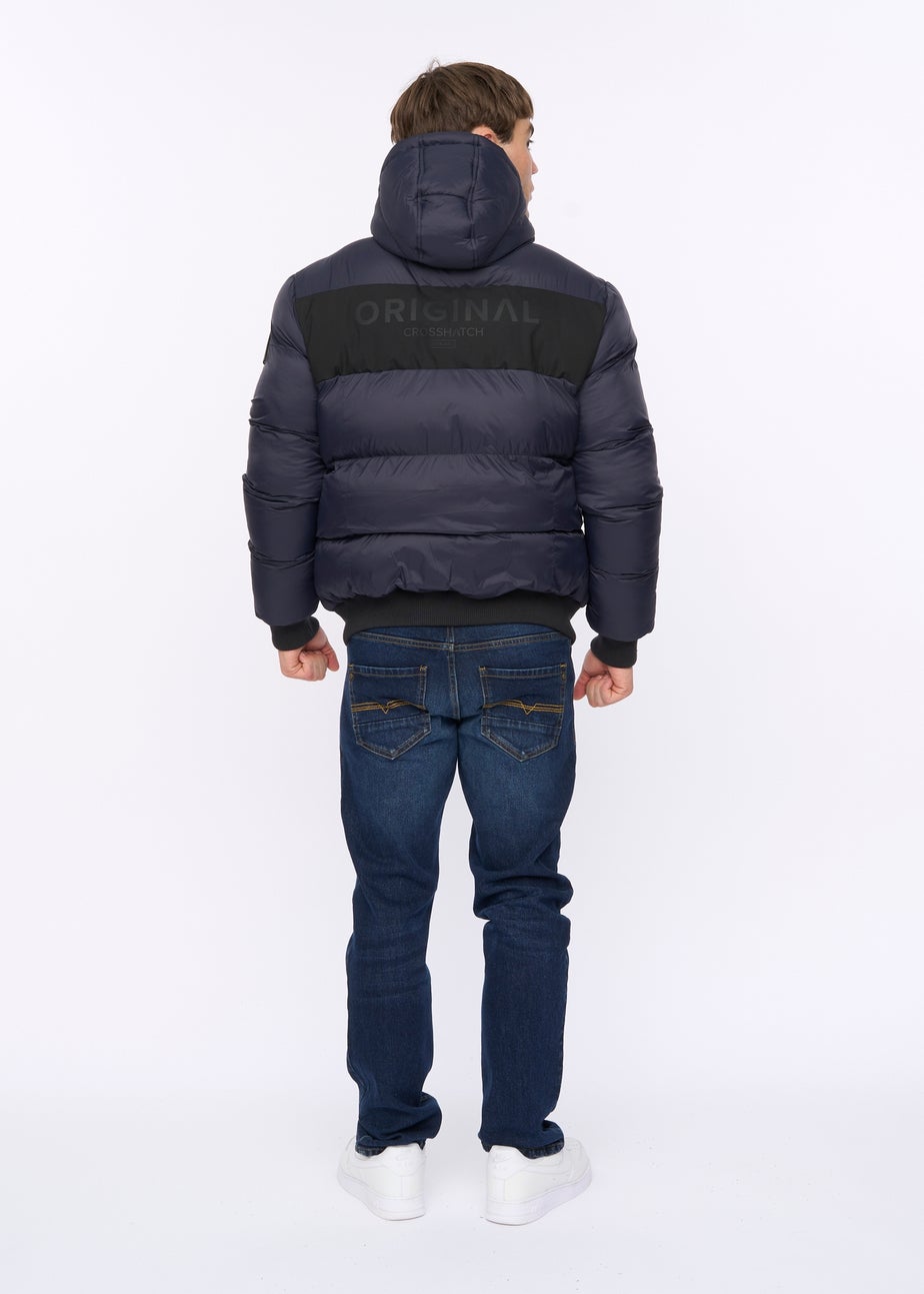 Crosshatch Navy Staylike Jacket