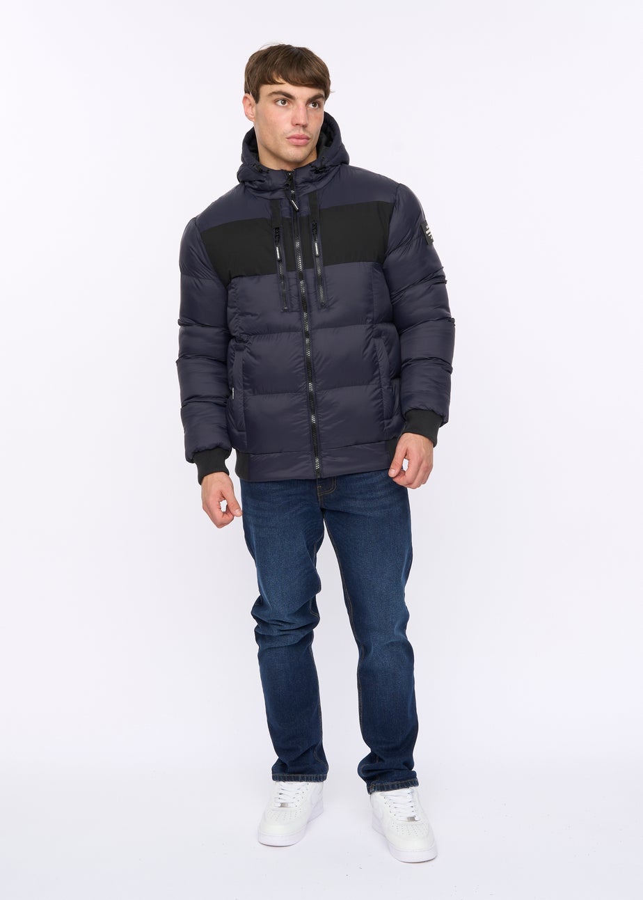 Crosshatch Navy Staylike Jacket