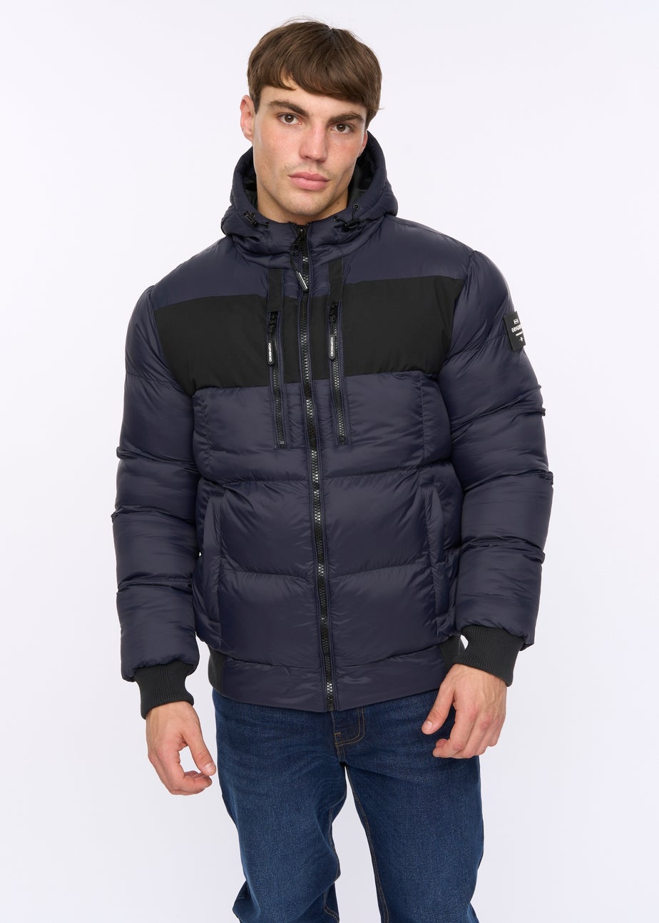 Crosshatch Navy Staylike Jacket