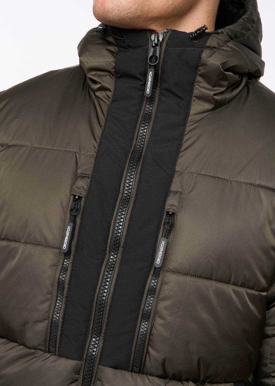 Crosshatch Olive Chimmax Jacket