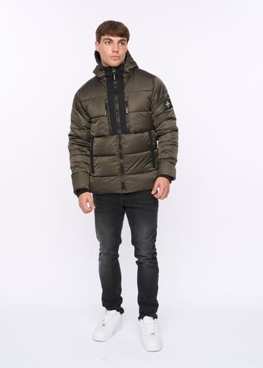 Crosshatch Olive Chimmax Jacket