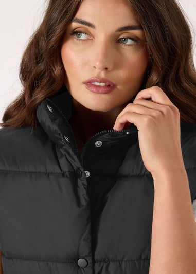Long Tall Sally Black Padded Gilet