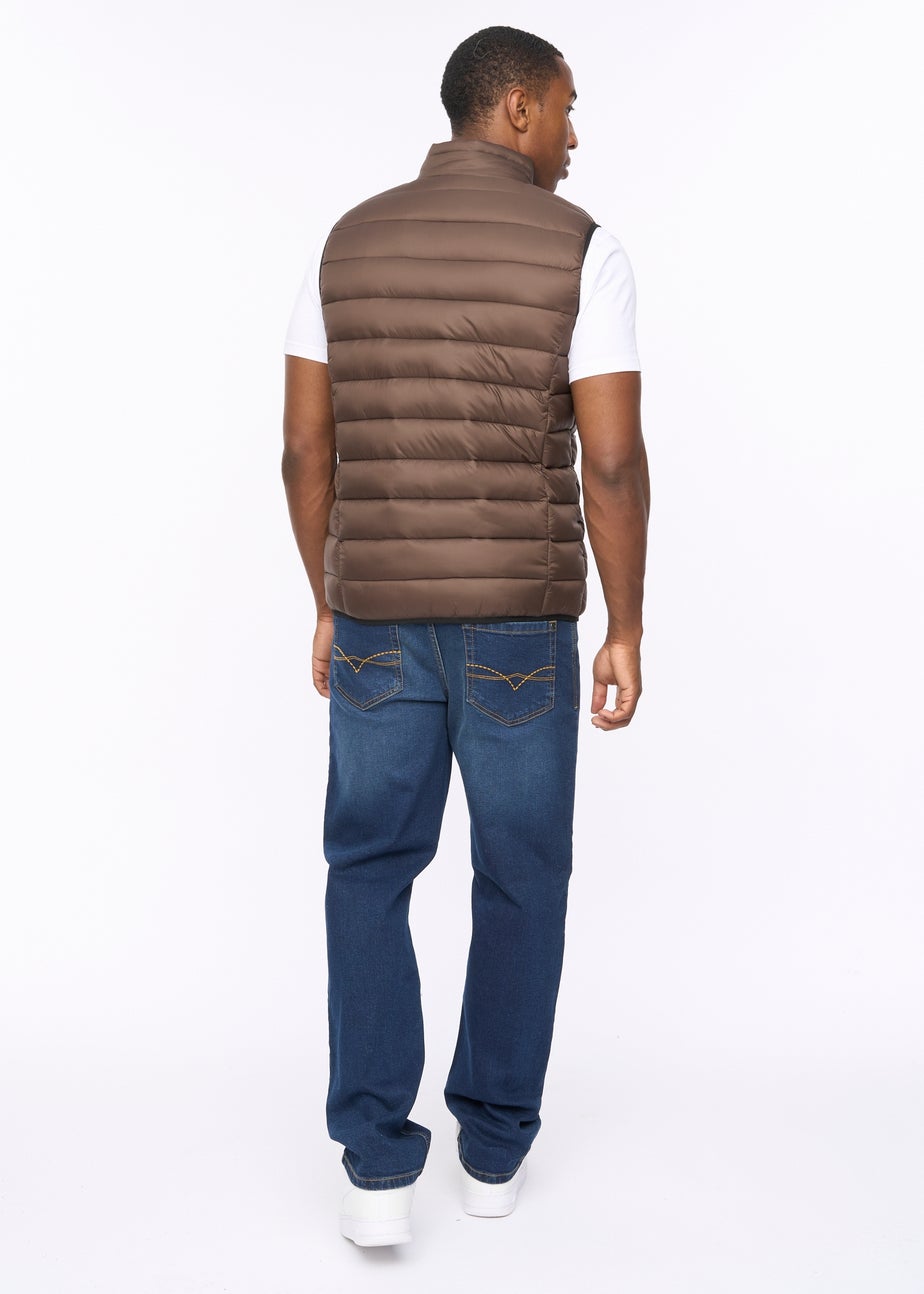 Crosshatch Brown Gattering MVE Gilet