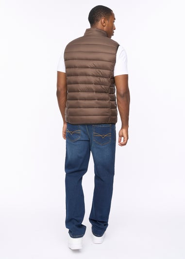 Crosshatch Brown Gattering MVE Gilet