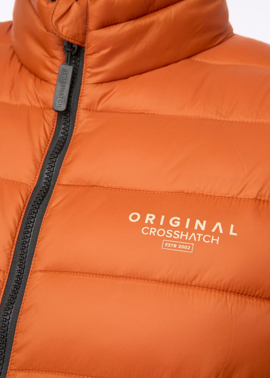 Crosshatch Burnt Orange Gattering MVE Gilet