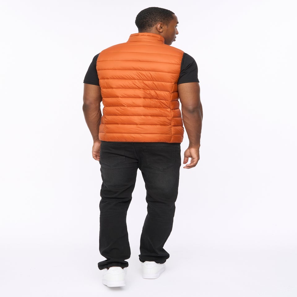 Crosshatch Burnt Orange Gattering MVE Gilet