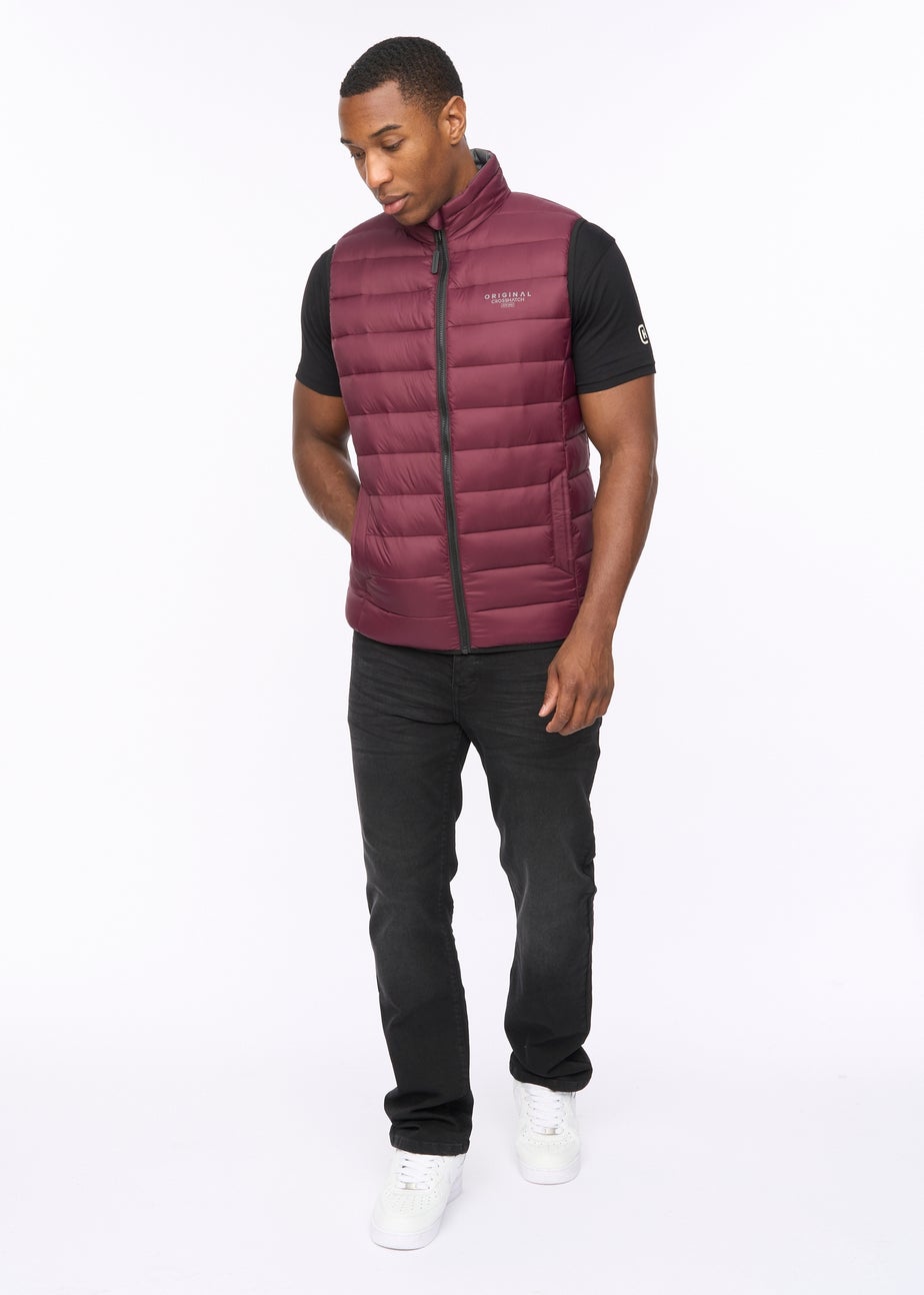 Crosshatch Raisin Gattering MVE Gilet