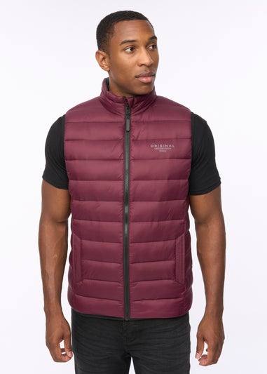 Crosshatch Raisin Gattering MVE Gilet