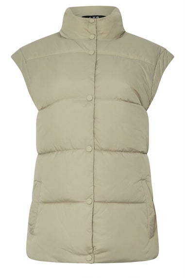 Long Tall Sally Natural Brown Padded Gilet