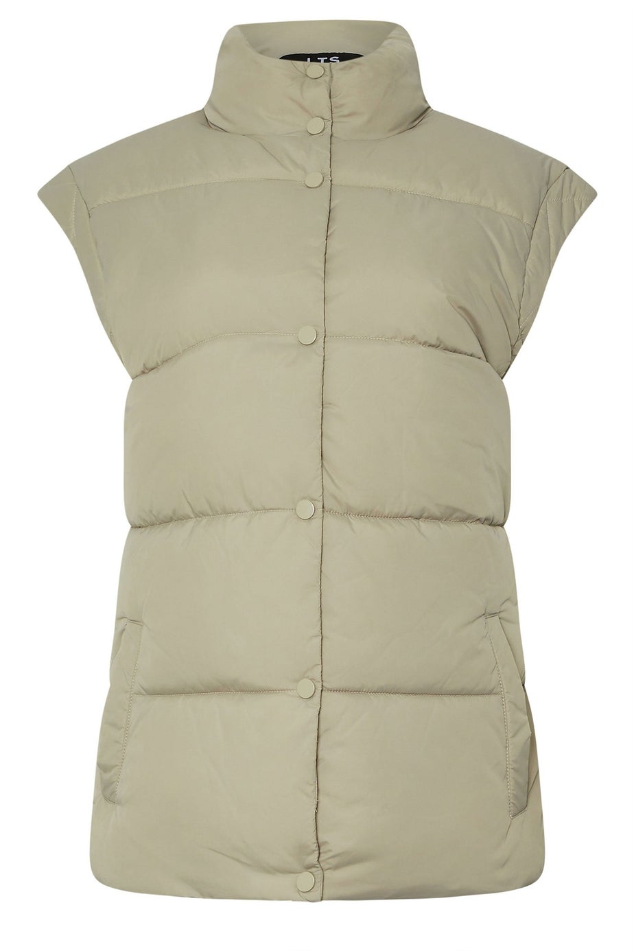 Long Tall Sally Natural Brown Padded Gilet