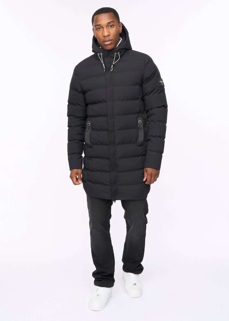 Crosshatch Black Longkamp Jacket