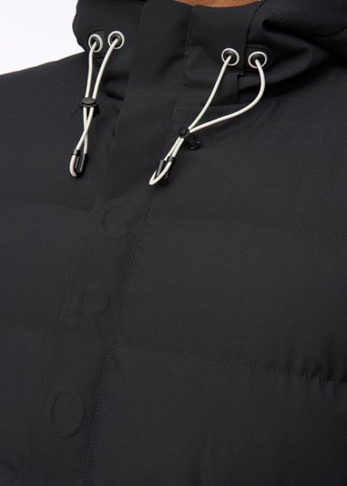 Crosshatch Black Longkamp Jacket