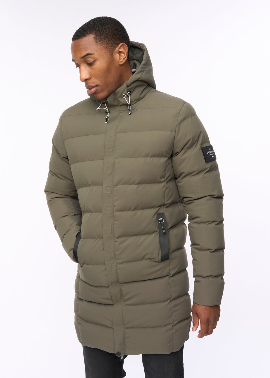 Crosshatch Olive Longkamp Jacket