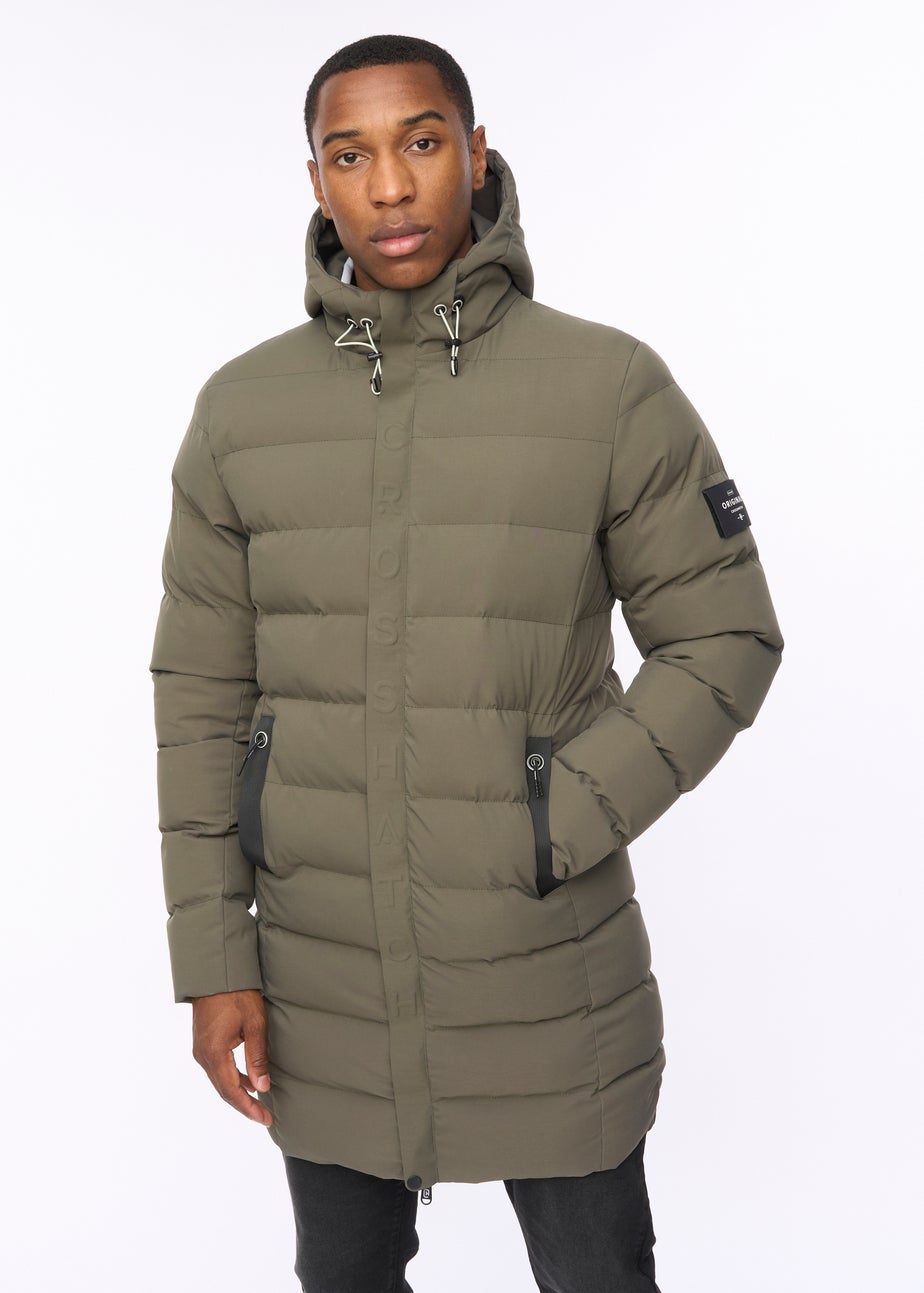Crosshatch Olive Longkamp Jacket