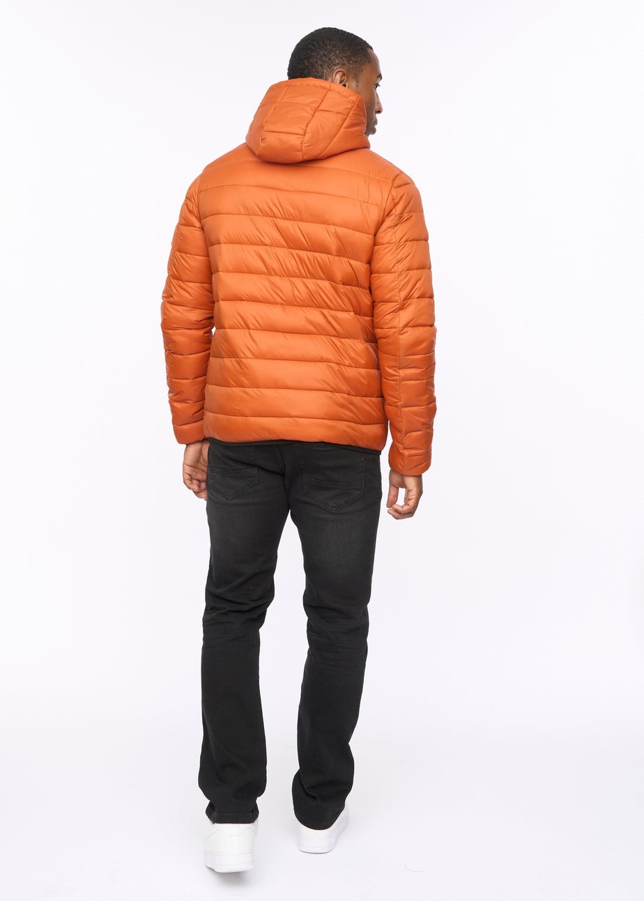 Crosshatch Burnt Orange Gattering MVE Jacket