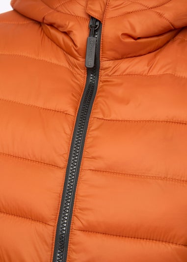 Crosshatch Burnt Orange Gattering MVE Jacket