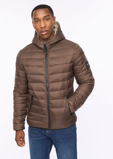 Crosshatch Brown Gattering MVE Jacket
