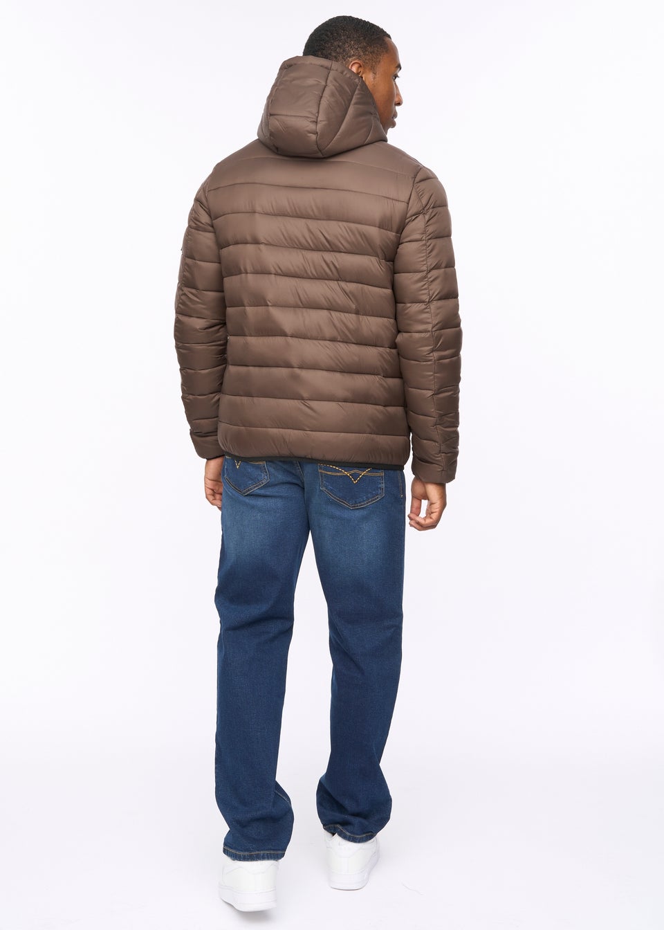 Crosshatch Brown Gattering MVE Jacket