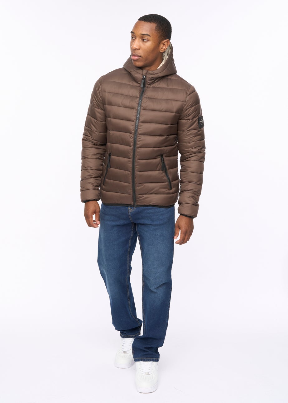 Crosshatch Brown Gattering MVE Jacket