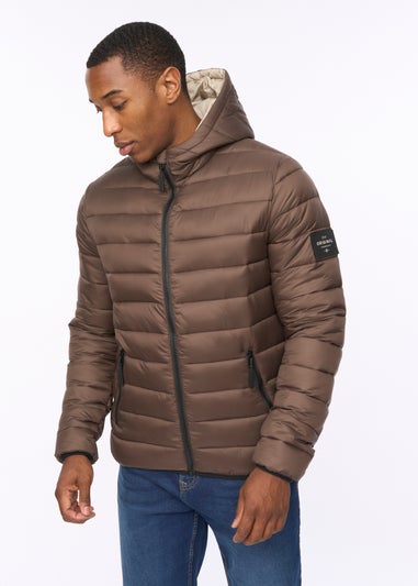 Crosshatch Brown Gattering MVE Jacket