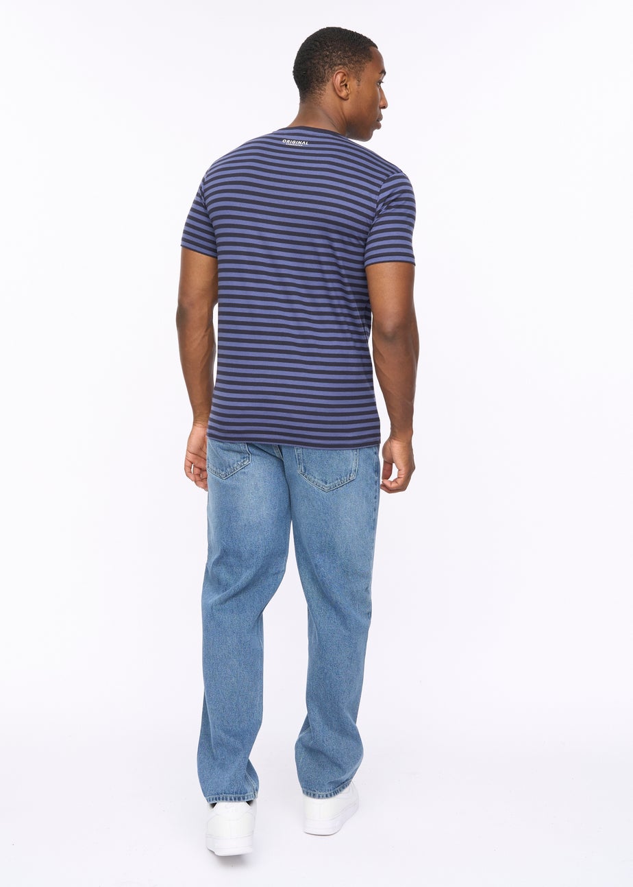 Crosshatch Navy Loppins T-Shirt