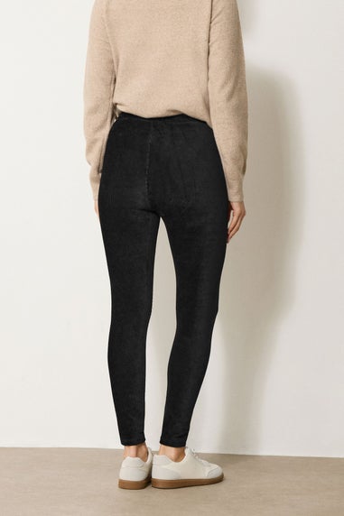 Long Tall Sally Black Cord Skinny Leggings