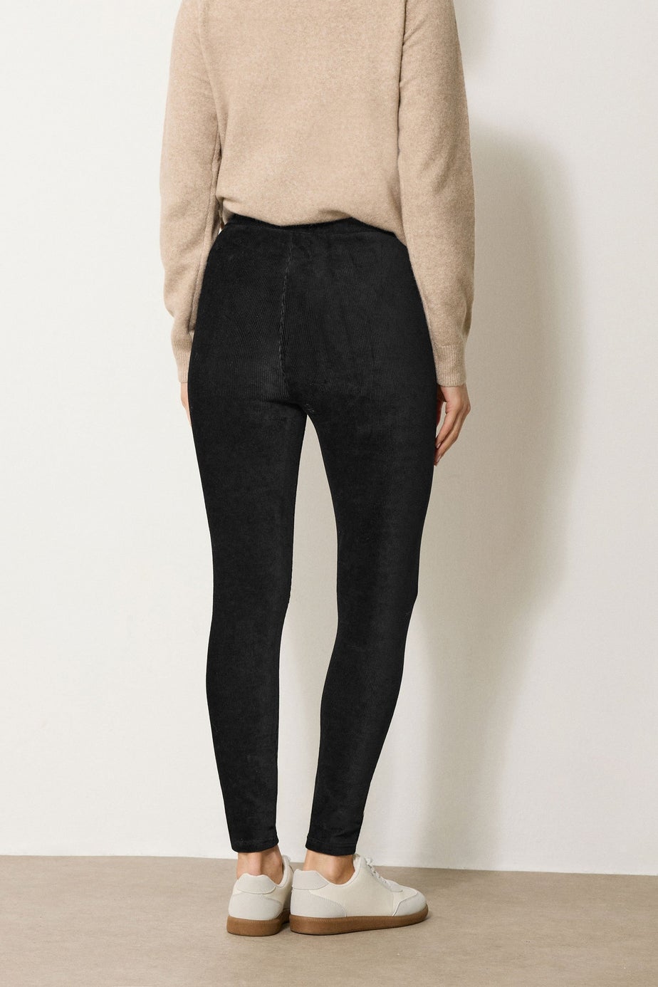 Long Tall Sally Black Cord Skinny Leggings