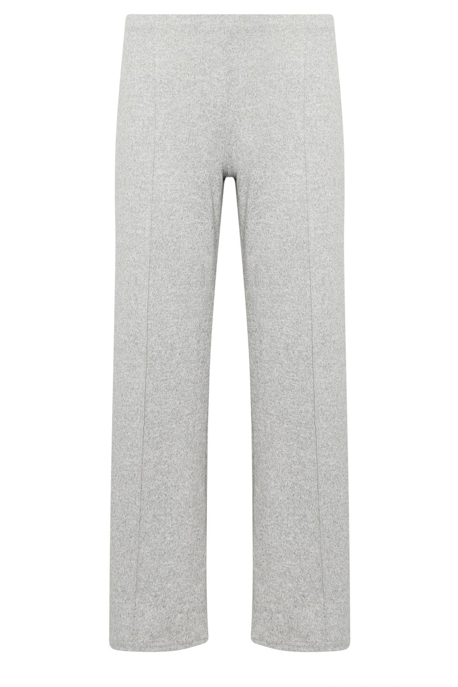 PixieGirl Petite Grey Marl Soft Touch Pintuck Trousers
